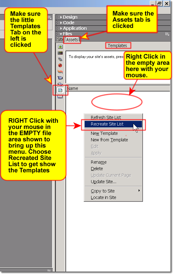 Recreate Site List