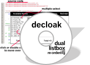 dual listbox cd thumbnail